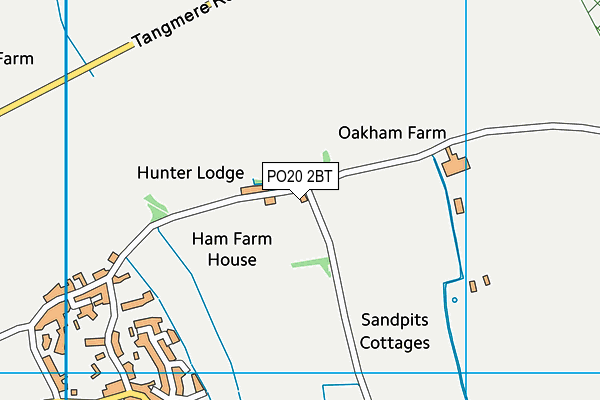 PO20 2BT map - OS VectorMap District (Ordnance Survey)