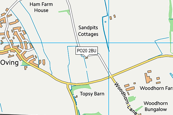 PO20 2BU map - OS VectorMap District (Ordnance Survey)