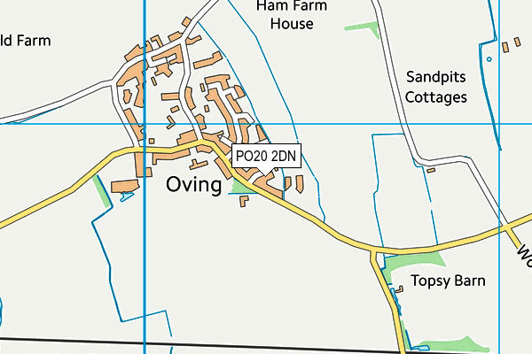 PO20 2DN map - OS VectorMap District (Ordnance Survey)