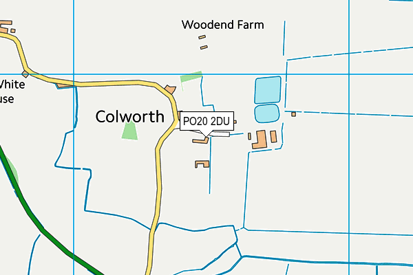 PO20 2DU map - OS VectorMap District (Ordnance Survey)