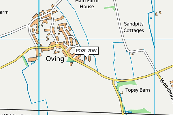 PO20 2DW map - OS VectorMap District (Ordnance Survey)