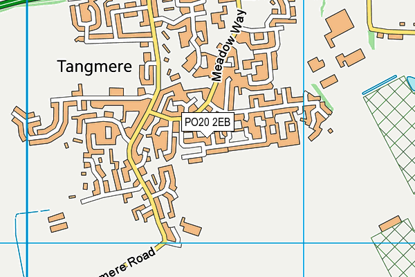 PO20 2EB map - OS VectorMap District (Ordnance Survey)