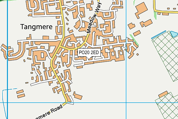 PO20 2ED map - OS VectorMap District (Ordnance Survey)