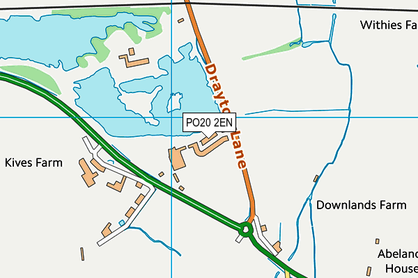 PO20 2EN map - OS VectorMap District (Ordnance Survey)