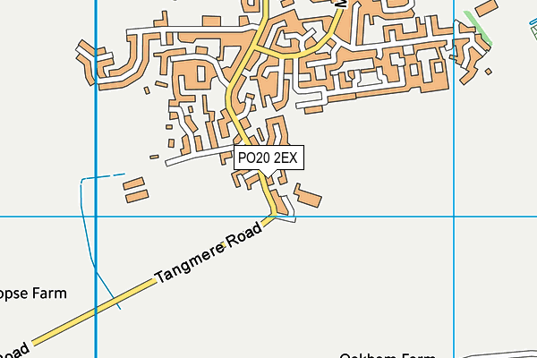 PO20 2EX map - OS VectorMap District (Ordnance Survey)