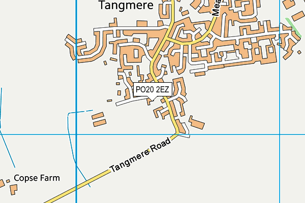 PO20 2EZ map - OS VectorMap District (Ordnance Survey)