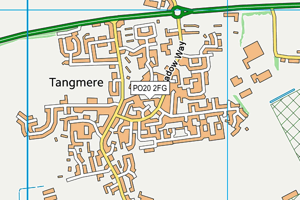 PO20 2FG map - OS VectorMap District (Ordnance Survey)