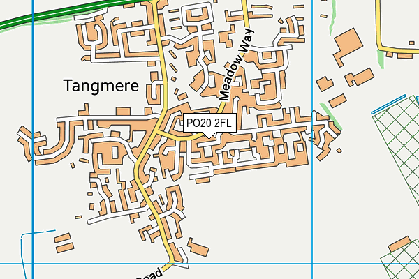 PO20 2FL map - OS VectorMap District (Ordnance Survey)