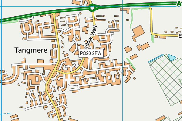 PO20 2FW map - OS VectorMap District (Ordnance Survey)