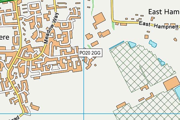 PO20 2GG map - OS VectorMap District (Ordnance Survey)