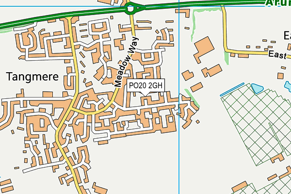 PO20 2GH map - OS VectorMap District (Ordnance Survey)