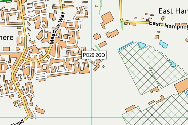 PO20 2GQ map - OS VectorMap District (Ordnance Survey)