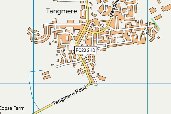 PO20 2HD map - OS VectorMap District (Ordnance Survey)