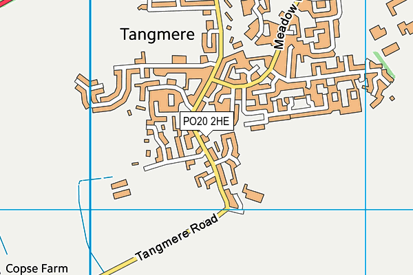 PO20 2HE map - OS VectorMap District (Ordnance Survey)