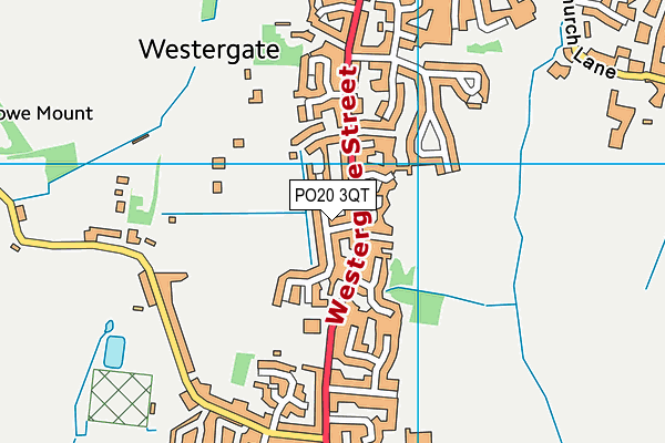 Map of WATERLOO SQUARE MANAGEMENT LIMITED at district scale