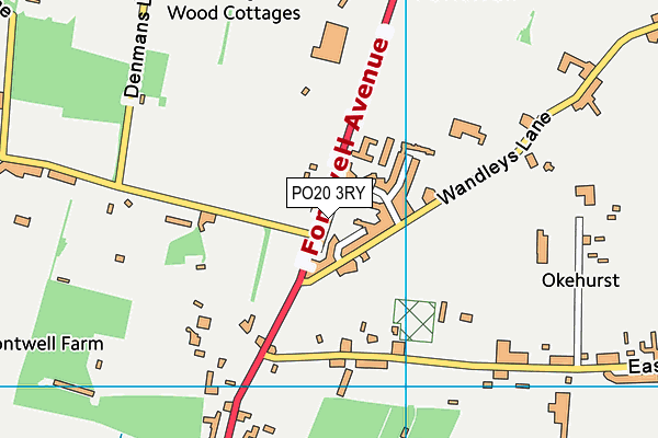 Map of SILLYWATER LTD at district scale