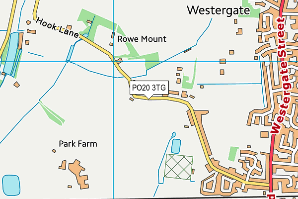 PO20 3TG map - OS VectorMap District (Ordnance Survey)