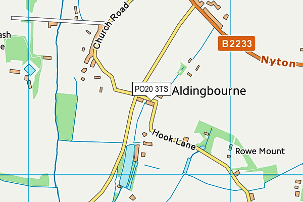 PO20 3TS map - OS VectorMap District (Ordnance Survey)