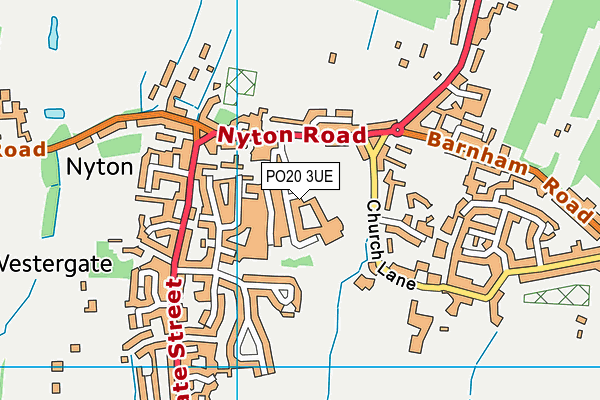 Ormiston Six Villages Academy map (PO20 3UE) - OS VectorMap District (Ordnance Survey)