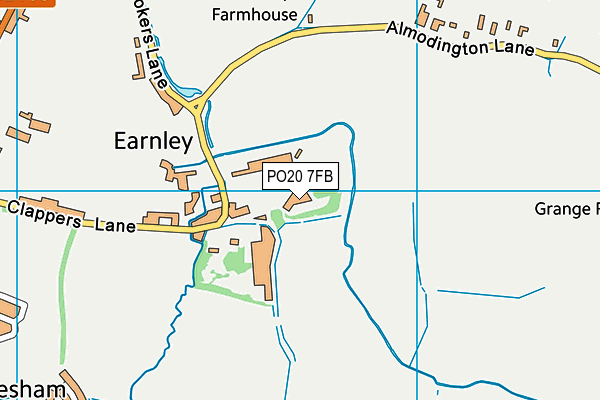 PO20 7FB map - OS VectorMap District (Ordnance Survey)