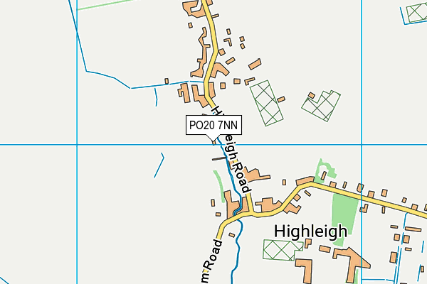 PO20 7NN map - OS VectorMap District (Ordnance Survey)