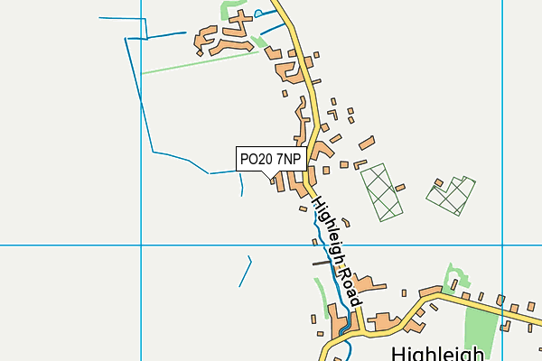 PO20 7NP map - OS VectorMap District (Ordnance Survey)