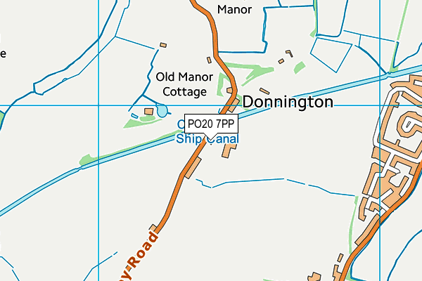 PO20 7PP map - OS VectorMap District (Ordnance Survey)