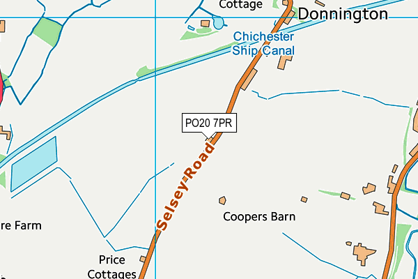 PO20 7PR map - OS VectorMap District (Ordnance Survey)