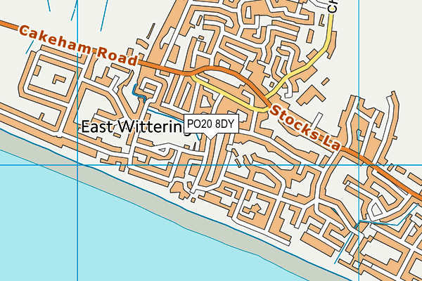 Map of PECORINO WITTERING LTD at district scale