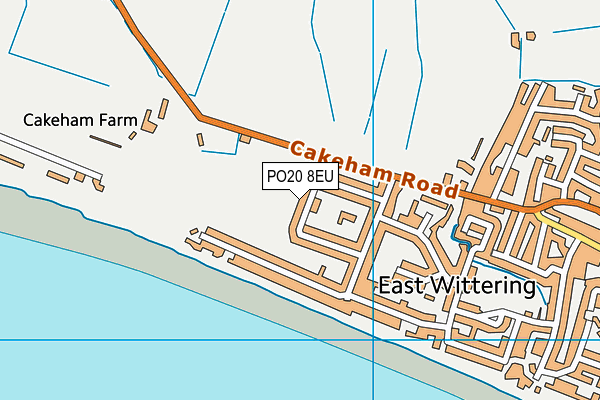 Map of CUNLIFFE CLOSE RESIDENTS ASSOCIATION LTD at district scale