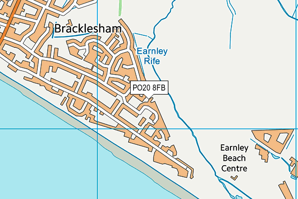 PO20 8FB map - OS VectorMap District (Ordnance Survey)