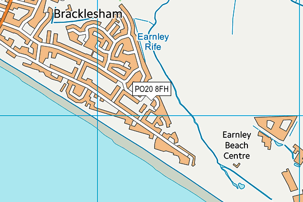 PO20 8FH map - OS VectorMap District (Ordnance Survey)