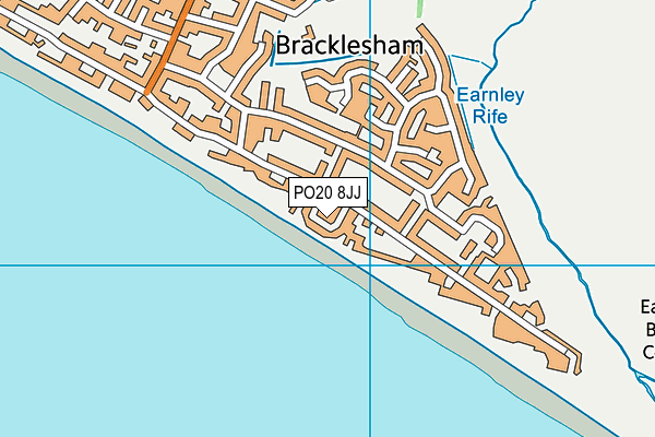 PO20 8JJ map - OS VectorMap District (Ordnance Survey)