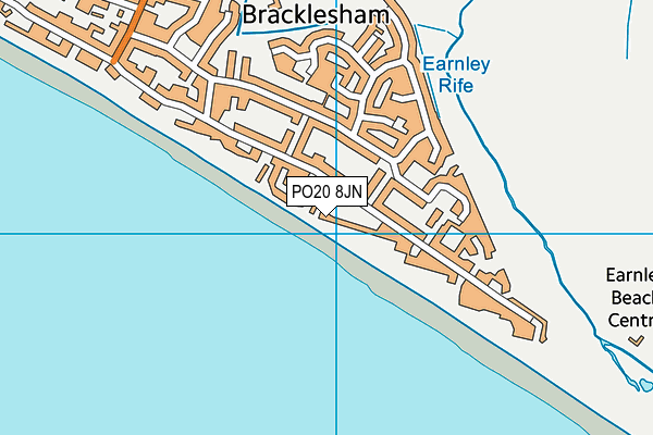 PO20 8JN map - OS VectorMap District (Ordnance Survey)