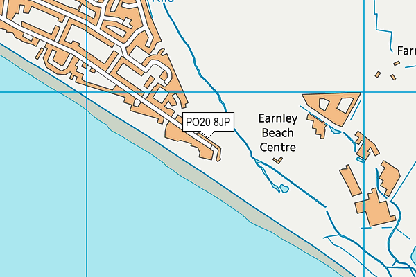 PO20 8JP map - OS VectorMap District (Ordnance Survey)