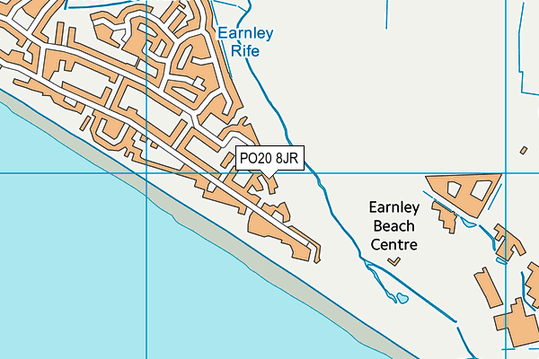 PO20 8JR map - OS VectorMap District (Ordnance Survey)