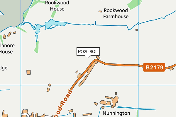 PO20 8QL map - OS VectorMap District (Ordnance Survey)