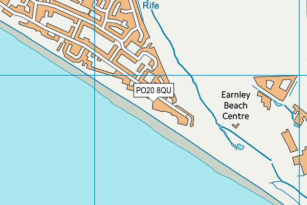 PO20 8QU map - OS VectorMap District (Ordnance Survey)