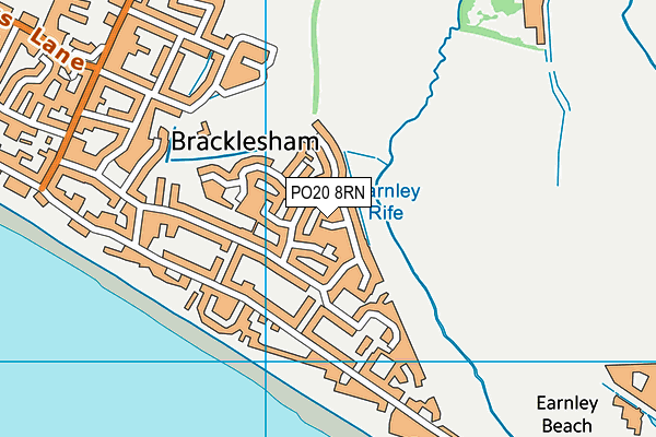 PO20 8RN map - OS VectorMap District (Ordnance Survey)