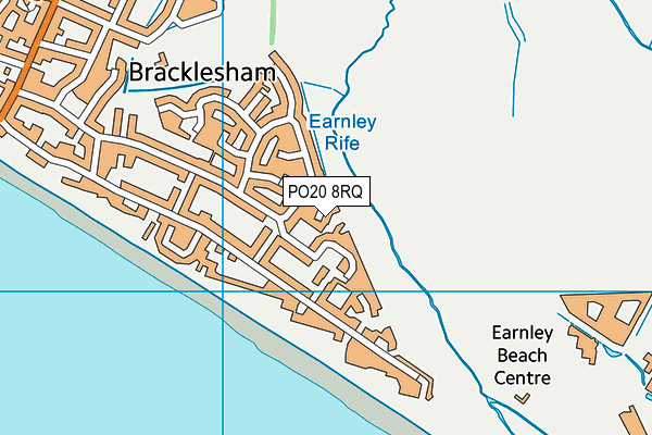 PO20 8RQ map - OS VectorMap District (Ordnance Survey)