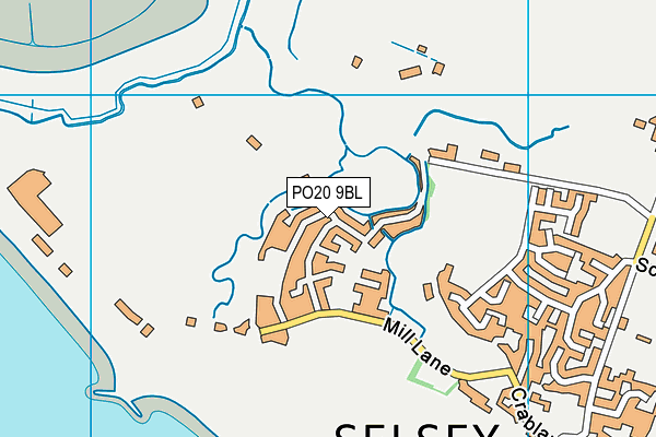 PO20 9BL map - OS VectorMap District (Ordnance Survey)