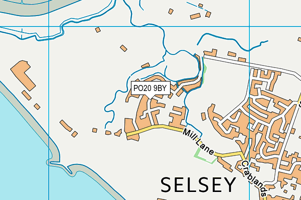 PO20 9BY map - OS VectorMap District (Ordnance Survey)