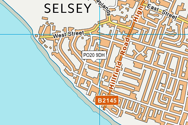 Map of SUSSEX GRANGE LIMITED at district scale