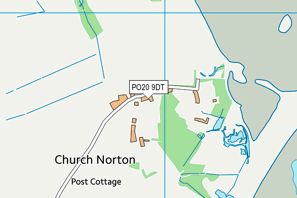 PO20 9DT map - OS VectorMap District (Ordnance Survey)