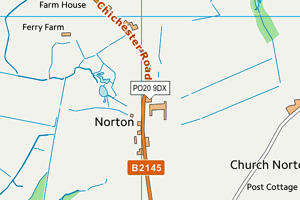 PO20 9DX map - OS VectorMap District (Ordnance Survey)