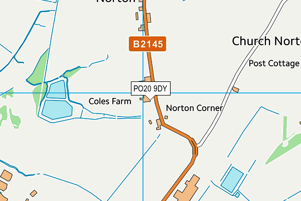 PO20 9DY map - OS VectorMap District (Ordnance Survey)