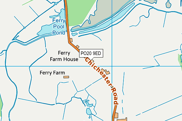 PO20 9ED map - OS VectorMap District (Ordnance Survey)