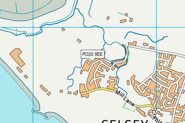 PO20 9EE map - OS VectorMap District (Ordnance Survey)