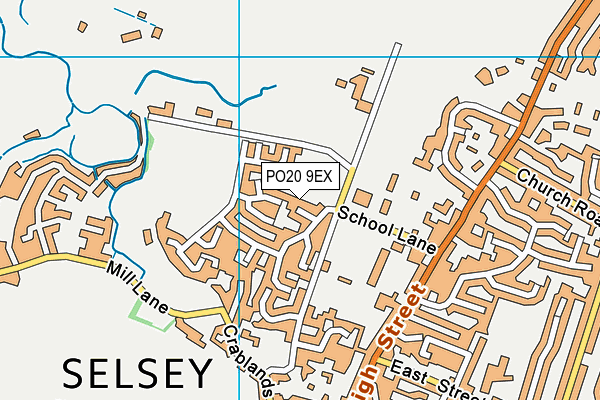 PO20 9EX map - OS VectorMap District (Ordnance Survey)