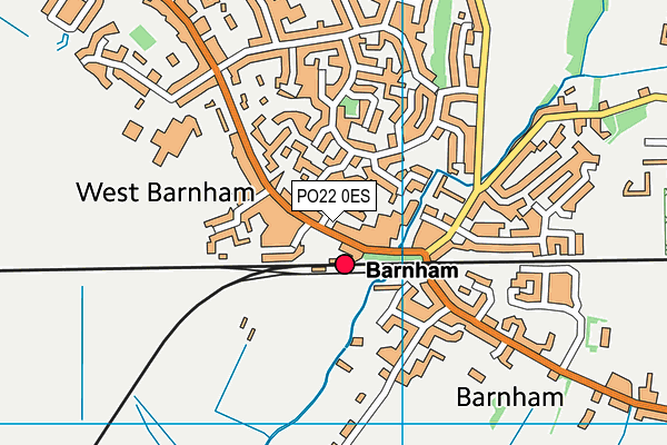 Map of BARNHAM OPTICAL LTD at district scale